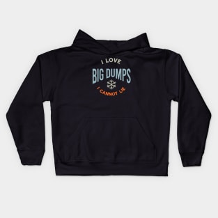 I Love Big Dumps I Cannot Lie Kids Hoodie